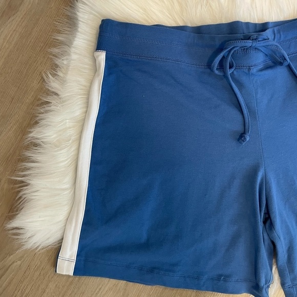 Champion Blue & White Sweatshorts - Picture 2 of 11